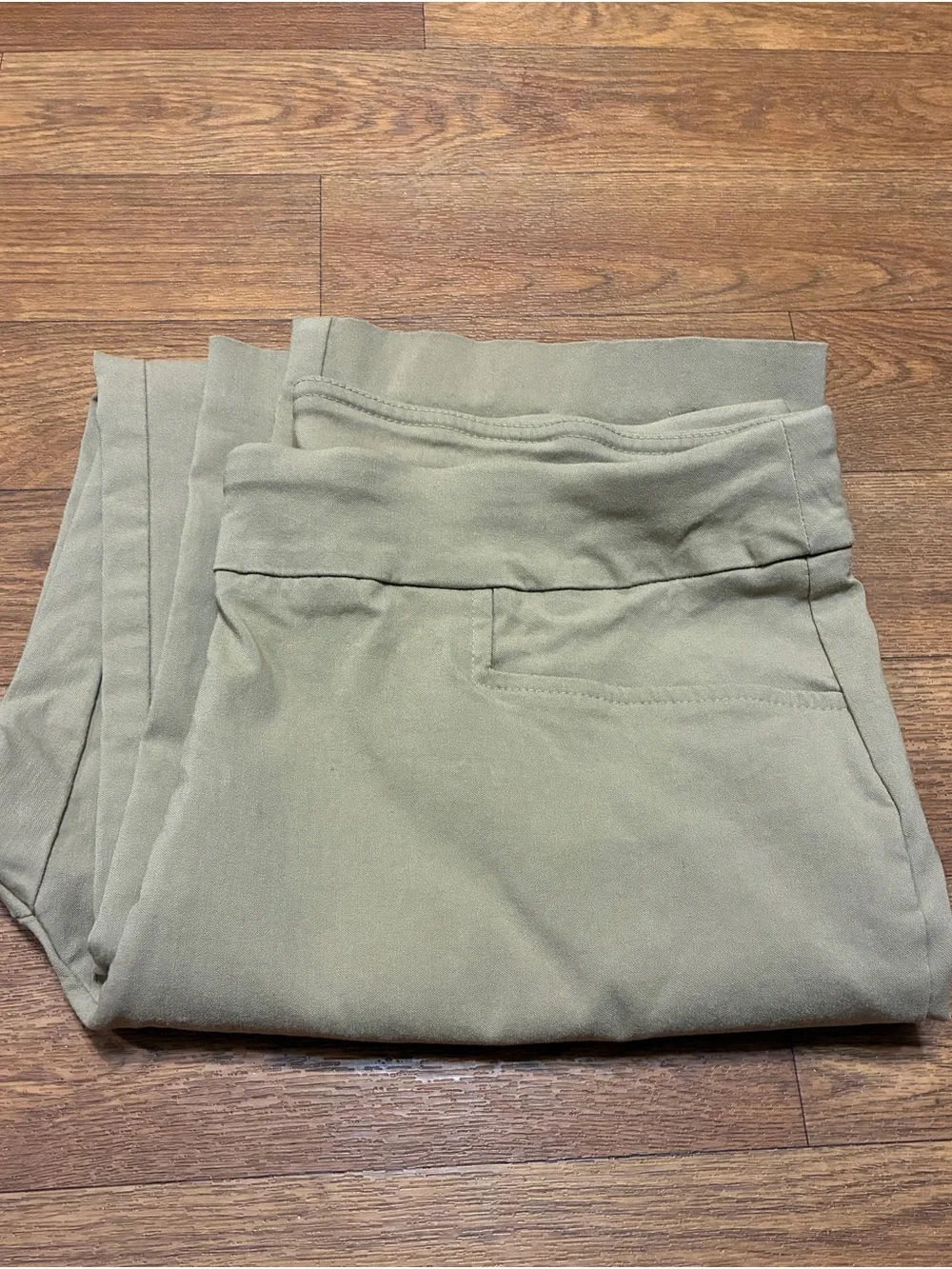 Time and Tru Tan Straight-Leg Pants Size Large